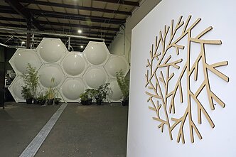 Kūnų kompostavimui naudojamos patalpos