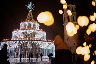Вильнюсская рождественская елка