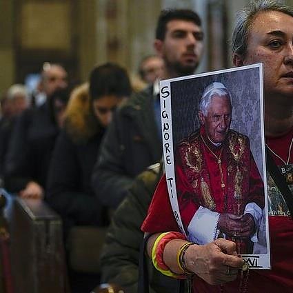 AP  nuotr., Atsisveikinimas su Benediktu XVI 