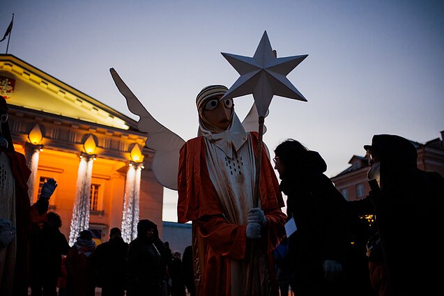 Procession of the Three Wise Men in Vilnius