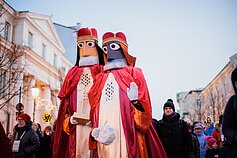 Procession of the Three Wise Men in Vilnius