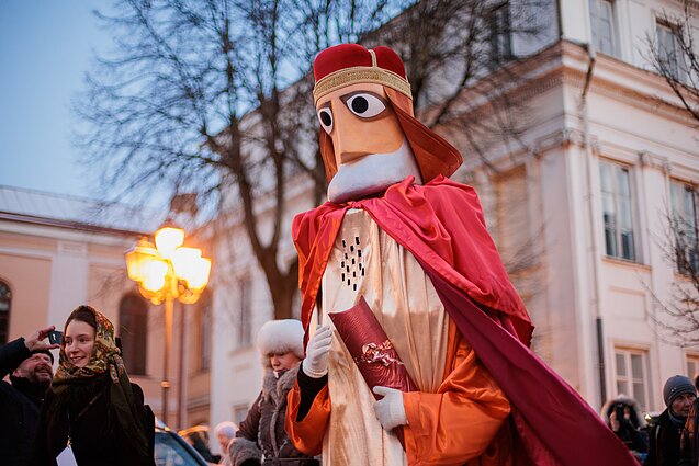 Procession of the Three Wise Men in Vilnius
