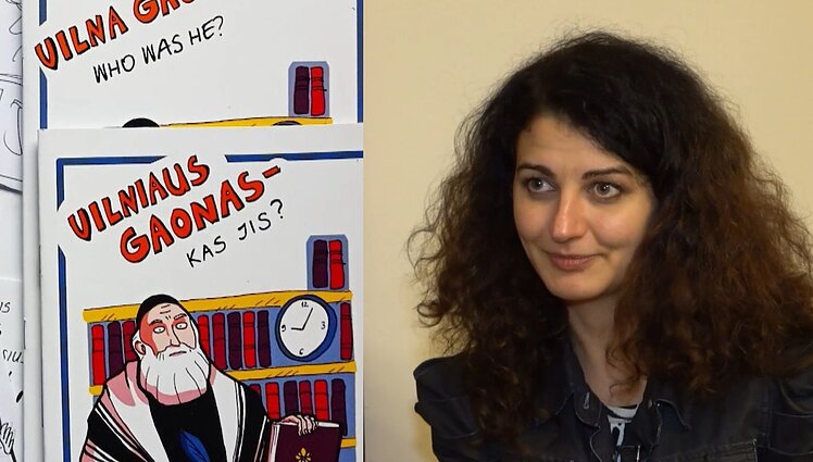 Menora. Miglės Anušauskaitės komiksai ir renginys „Istorija per muziką“