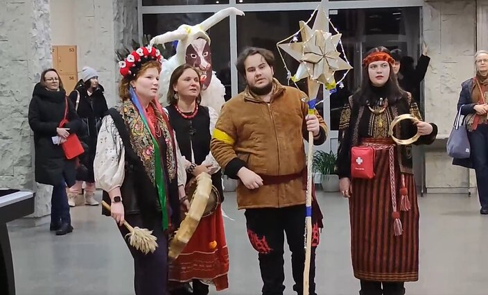 „Malanka“ Vilniaus ukrainiečių centre (Маланка в Українському центрі Вільнюса)