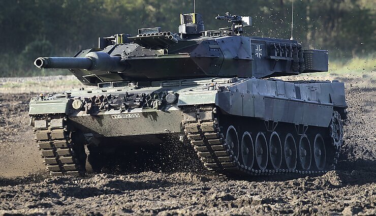 Žinios. Vokietijos gynybos ministras apie sprendimą dėl „Leopard“ tankų: nesąžininga sakyti, jog Berlynas procesą blokuoja