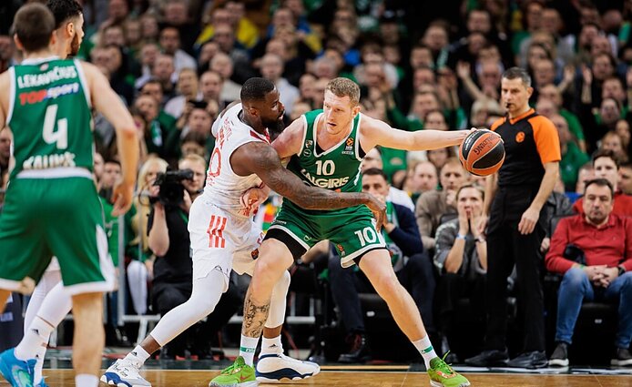Eurolyga. Kauno „Žalgiris“ – Belgrado „Crvena Zvezda“