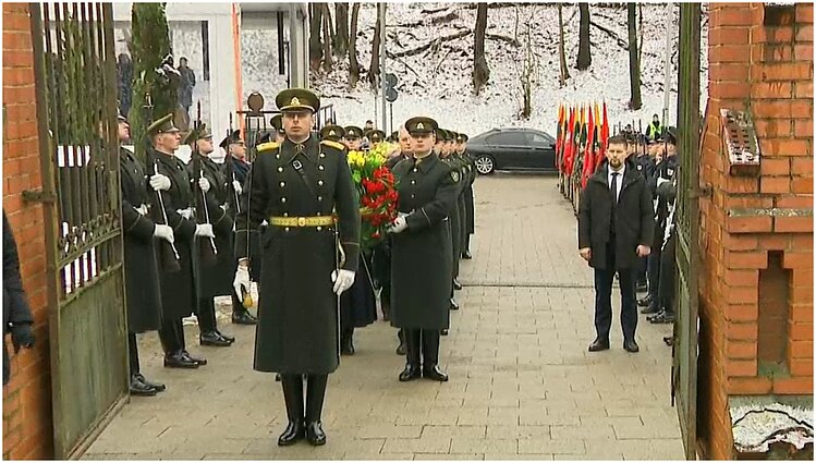 1863–1864 metų sukilimo pradžios 160-ųjų metinių pagerbimo ceremonija (su vertimu į gestų k.)