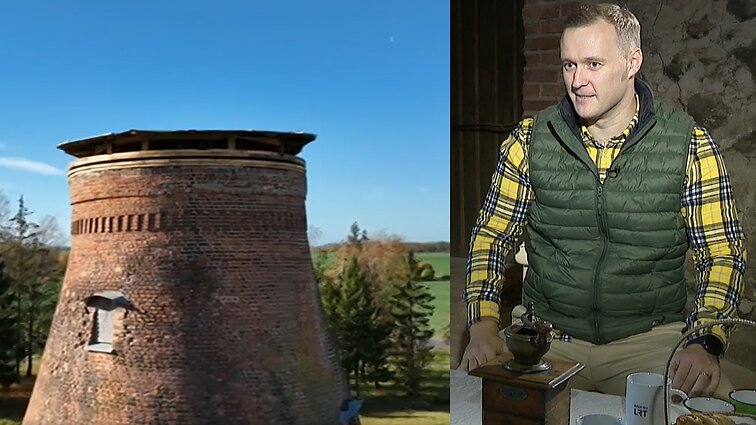 Pumpėnų miestelio simbolį nusprendęs prikelti Arminas: čia ne mes kažką ypatingo padarėm, kaltininkas – pats malūnas