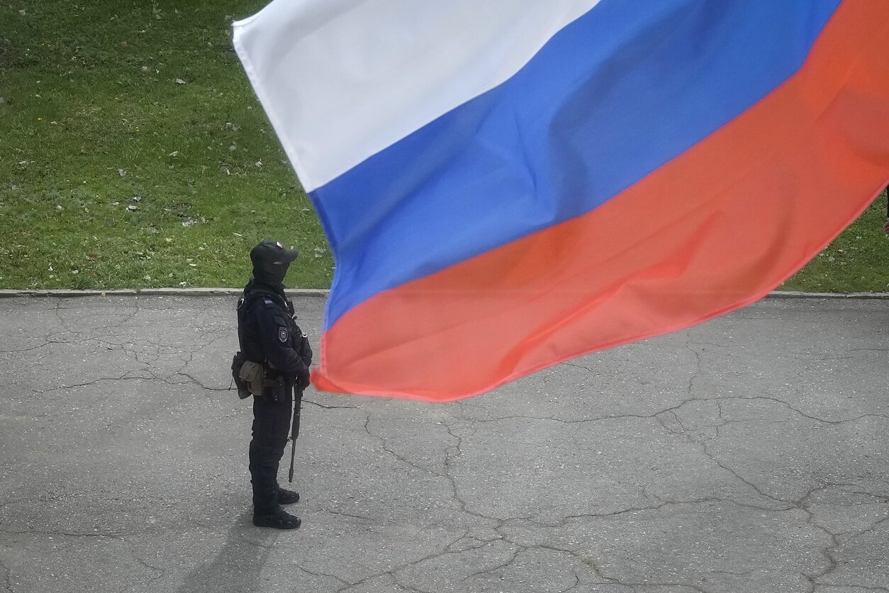 Russian flag (associative image) Russian flag (associative image)