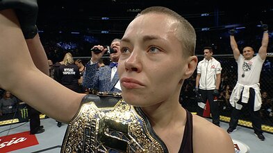 Kadras iš Mariaus A. Markevičiaus dokumentinio filmo „Rose Namajunas: aš esu čempionė“.