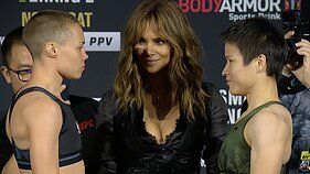 Kadras iš Mariaus A. Markevičiaus dokumentinio filmo „Rose Namajunas: aš esu čempionė“.