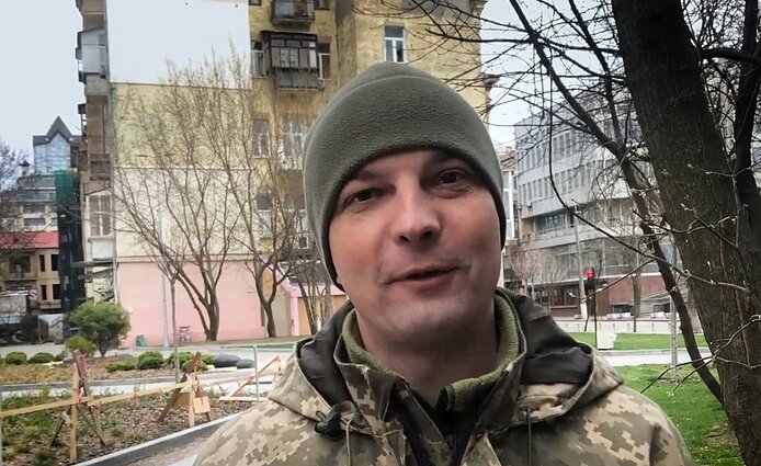 Ukrainą ginantis buvęs Rados narys Jahoras: kovojame dėl laisvės, todėl būna atvejų, kai tenka perkąsti gerklę