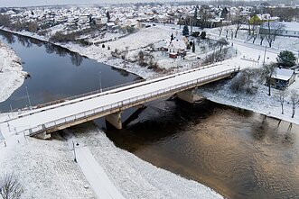 Įgriuvęs tiltas Kėdainiuose kelia rūpesčių miesto gyventojams