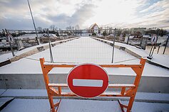 Įgriuvęs tiltas Kėdainiuose kelia rūpesčių miesto gyventojams