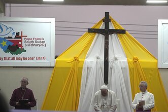 Popiežius Pranciškus Pietų Sudane