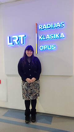 Українська юристка Катерина Латиш на Радіо LRT Klasika