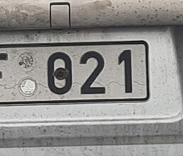 Reikalavimai dėl numerių tvirtinimo Reikalavimai dėl numerių tvirtinimo