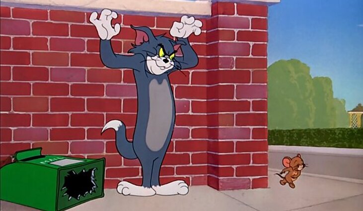 Ryto klausimas. Kokie buvo originalūs animacinių veikėjų Tomo ir Džerio vardai?