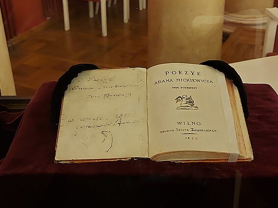 Dodruk pierwszego wydania Poezji Mickiewicza