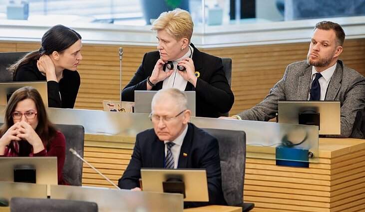 Urbonaitė apie neeilinės Seimo sesijos atgarsius: tikrai yra prielaidų konservatorių „pintinėje“ atsirasti dar vienai krizei