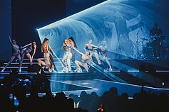 Natalijos Bunkės koncerto akimirka