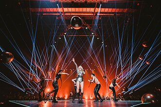 Natalijos Bunkės koncerto akimirka