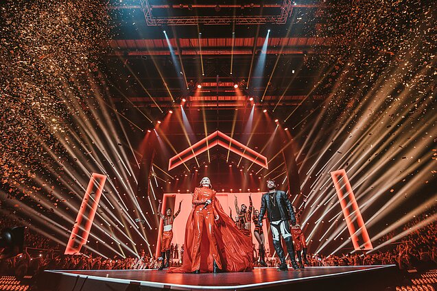 Natalijos Bunkės koncerto akimirka