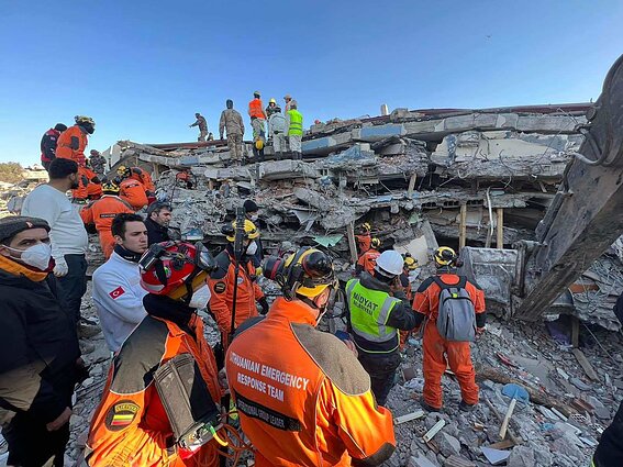 Lithuanian rescuers return from Turkey: ‘our training was not in vain’