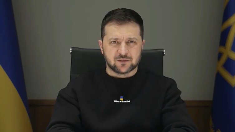 Žinios. Zelenskis pasveikino Lietuvą: „esu visiškai tikras, kad švęsime savo valstybių šventes kartu dar daug kartų“
