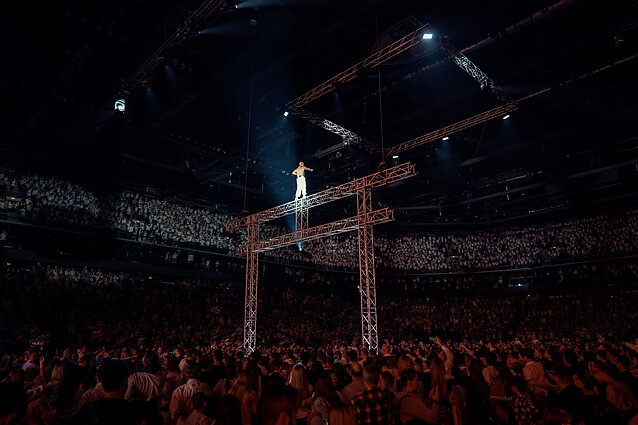 Vido Bareikio koncerto akimirka