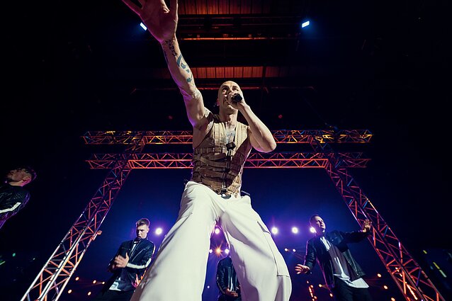 Vido Bareikio koncerto akimirka