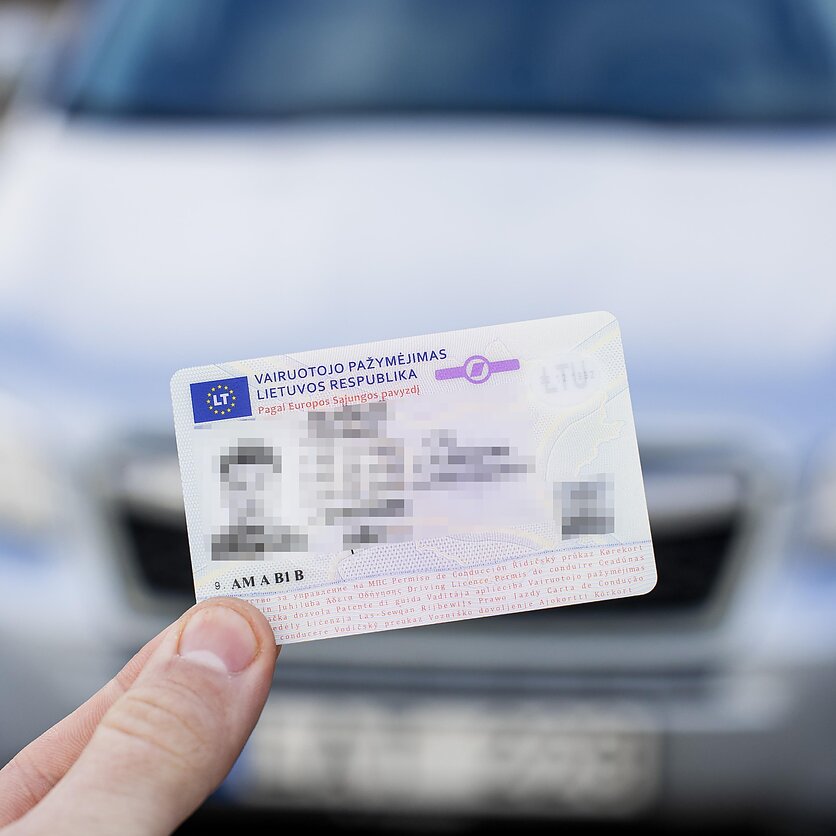E. Blažio / LRT nuotr., Lietuvos respublikos vairuotojo pažymėjimas