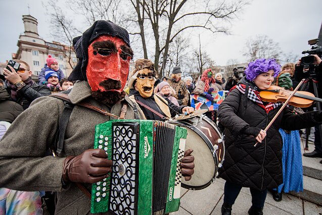 Užgavėnių šventė sostinėje