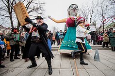 Užgavėnių šventė sostinėje