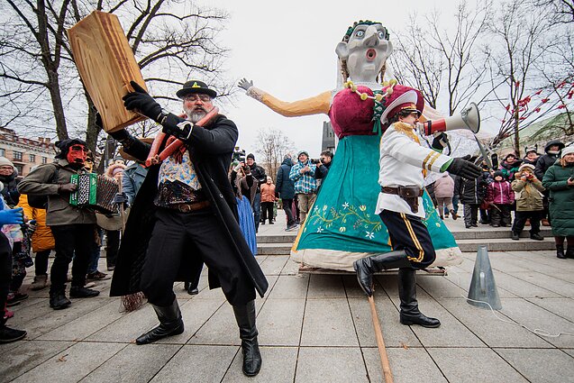 Užgavėnių šventė sostinėje