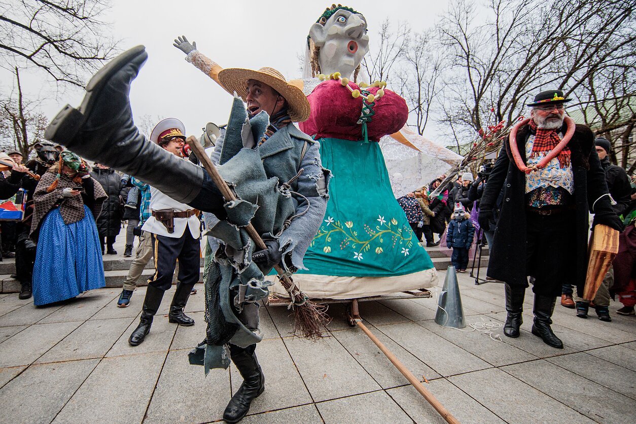 Užgavėnių šventė sostinėje