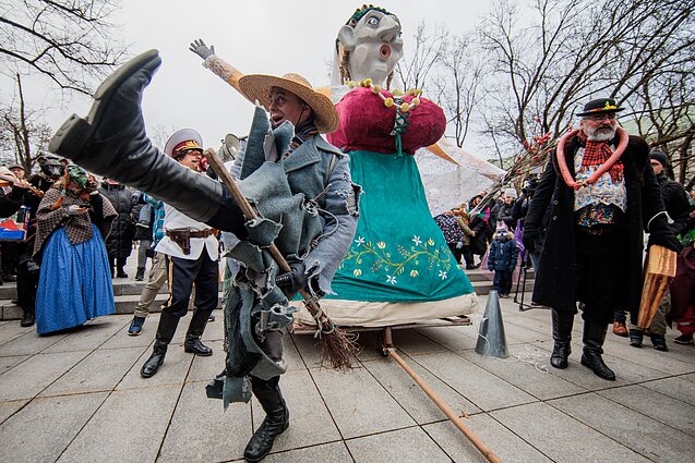 Užgavėnių šventė sostinėje