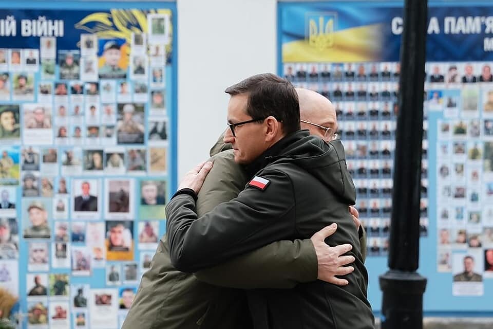 Premier RP Mateusz Morawiecki w Ukrainie