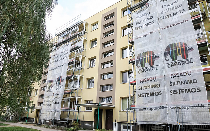 Žinios. Pabrangus renovacijai ir keliant energinio efektyvumo reikalavimams, miestų gyventojai sunkiau ryžtasi renovuoti daugiabučius
