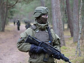 Lithuanian troops.