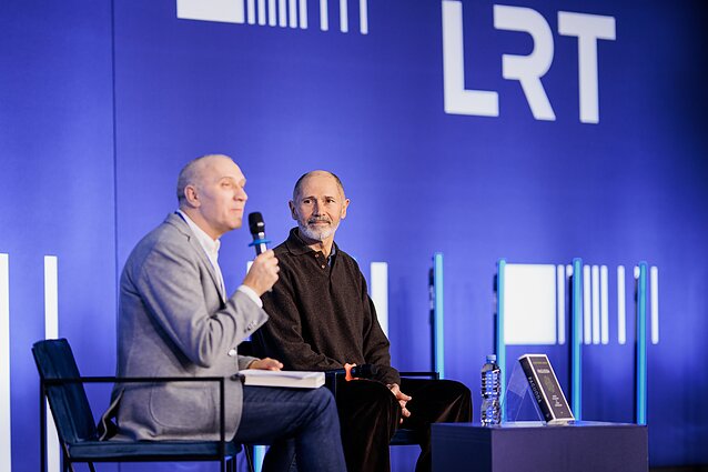 Christophe Andre Vilniaus knygų mugėje