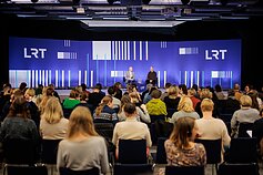 Christophe Andre Vilniaus knygų mugėje