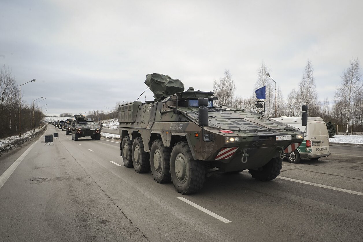Į pratybas Lietuvoje atvyksta apie 600 Vokietijos brigados karių Į pratybas Lietuvoje atvyksta apie 600 Vokietijos brigados karių