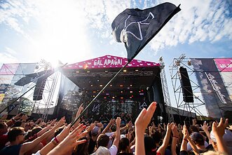 Festivalio „Galapagai“ akimirka