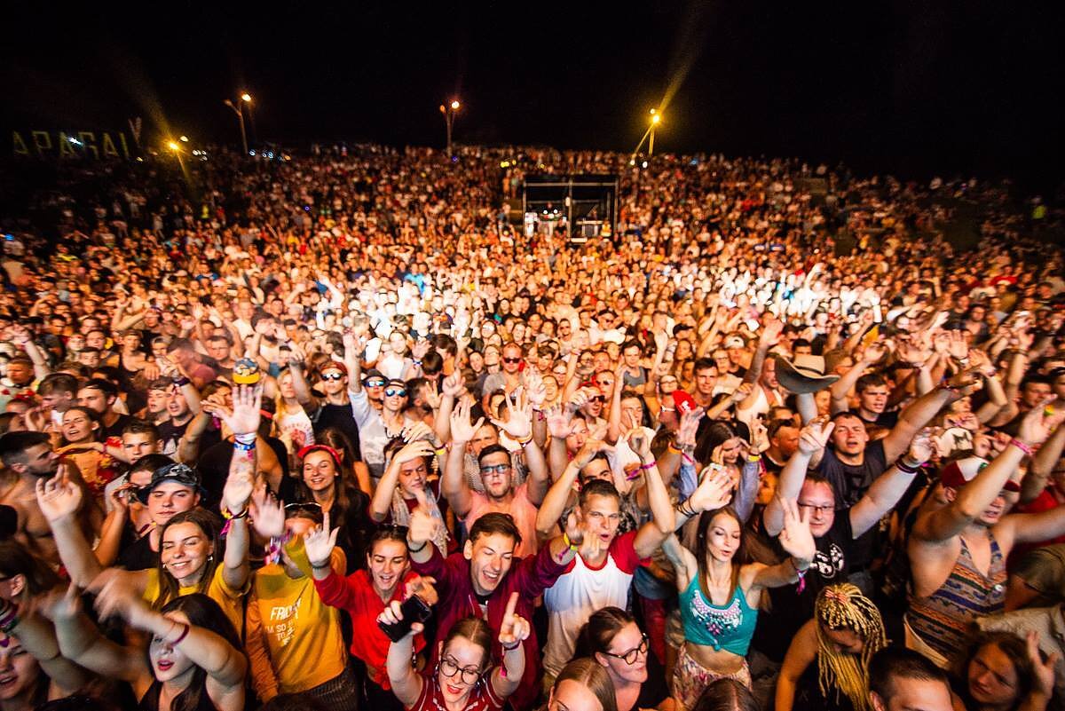 Festivalio „Galapagai“ akimirka