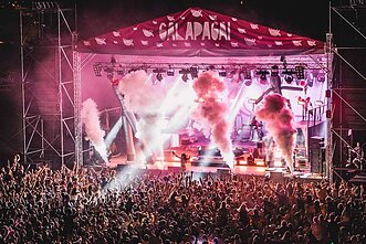 Festivalio „Galapagai“ akimirka