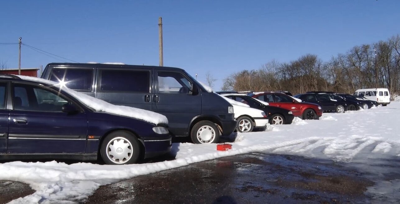 Konfiskuoti automobiliai