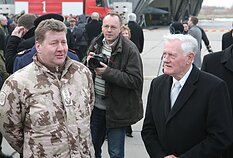 Valdas Tutkus ir prezidentas Valdas Adamkus