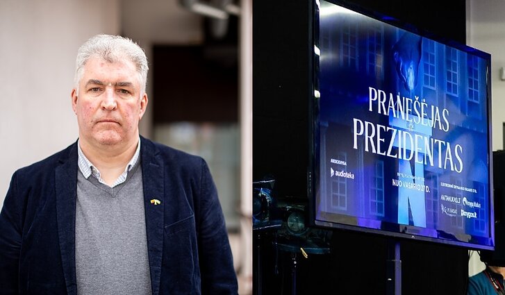 Laurinavičius pateikia kitą skandalo versiją: tariamas pranešėjas jau nebeturi šio statuso, slepiasi už žurnalistų nugarų