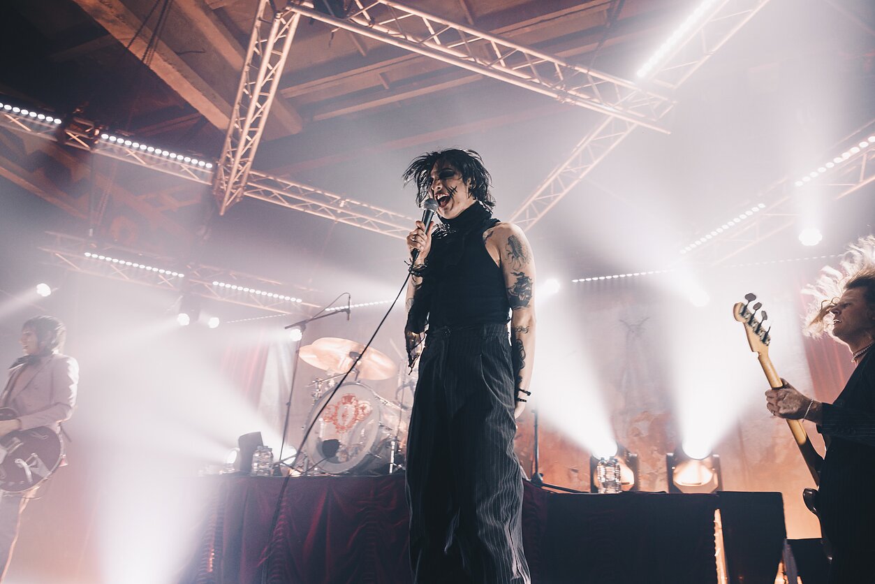 „Palaye Royale“ koncerto akimirka